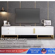 TV Cabinet Luxury Living RoomTable Combination Floor Cabinet Furniture Rak TV