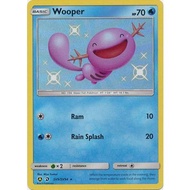 Pokemon TCG Card Wooper SM Hidden Fates SV9/SV94 Shiny Rare