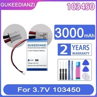 103450 PH 2.0 Plug For PS4 103450 Cameras Gps Bluetooth Speakers 3.7V Reliable Power Supply Lithium 