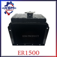 หม้อน้ำ/หม้อน้ำรังผึ้ง ER1500 แถมฟรี ฝาปิดหม้อน้ำอย่างดี อะไหล่รถไถเดินตามสำหรับเครื่อง KUBOTA (อะไหล่คูโบต้า)