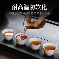 60ml heat-resistant disposable kung fu cup with stand, made from rice husk, high-quality cup used to