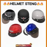 🔥🔥HELMET STENG MHR 🔥🔥 HELMET HALF HELMET SCOOTER