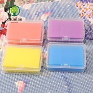 ZILUOLAN 48Pcs Diamond Painting Glue Clay Useful Nail Art Tools Storage Container Embroidery Storage