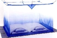 Nishikawa 145520458 Hanging Mosquito Net, Nylon, For 4.5 Quarters, 78.7 x 98.4 inches (200 x 250 cm)