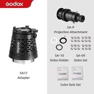 Godox SA-17 Photography Snoot for Godox SA-P  to Bowens Mount Godox S30 VL150 SL-150W SL-200W VL200 