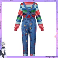 Seed of Chucky Halloween Costume Kids Adult Chucky Ladies Costume