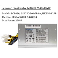 Lenovo ThinkCentre M4600 M4650 M4900c M6600 M8600 MT Power Supply PSU 250W HK350-12PP 54Y8934 SP50A3