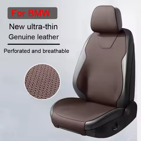 Ultra soft leather Car seat cover Universal Breathable Seat Cushion For BMW F12 F20 F30 G20 F34 F31 