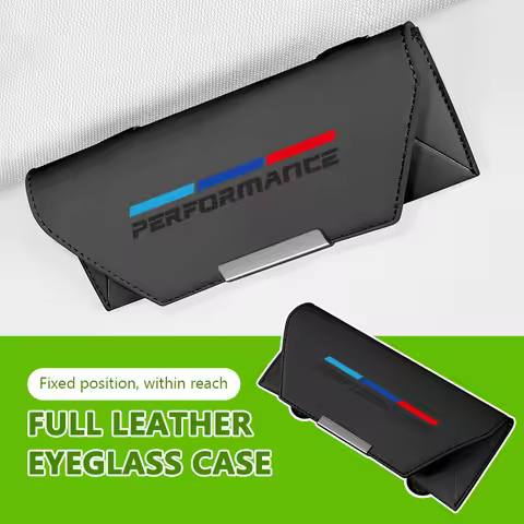 For BMW Car Glasses Case Sun Visor Sunglasses Eyeglass Storage Box 1 3 5 Series X1 X3 X4 X5 X7 G20 G