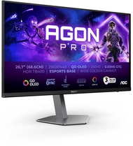AOC Agon PRO AG276QZD2-27 inch QHD OLED monitor, 240 Hz, 0.03 ms GtG, FreeSync Premium Pro, G-Sync c