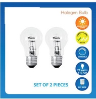 EZB  Bulb / 2 Pieces x PowerPac 70W 2700k E27 Halogen Bulbs-Warm White