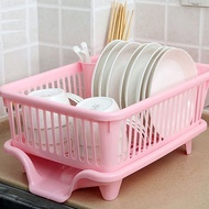 Kitchen Large Drain Basket Plastic Cupboard Cupboard Sink Drain Dish Rack Tableware Storage Box Tabl