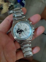 Casio Edifice EF-537D-7A 是 2009 年Casio Edifice 系列不鏽鋼石英計時男錶