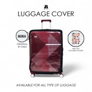 Mika | Luggage COVER PROTECTIVE COVER TRANSPARENT SUITcase COMBINATION EXPAND SUITcase CABIN LUGGAGE