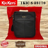 [ KICKERS ] MEN'S GENUINE LEATHER SLING BAG / CASUAL SLING BAG / BAG SILANG KULIT LELAKI 1KIC-S-8917