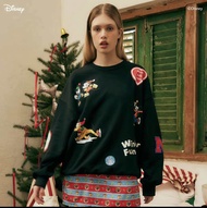 🎄🖤❤️พร้อมส่ง🖤❤️🎄(used)เสื้อคาดิแกนแบรน Endless♾️holiday🖤Mickey Magic moment❤️ผ้าดี ใส่สบาย ใส่ได้หลา