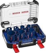 Bosch Professional 14x Expert Tough Material Hole Saw Set (Ø 20-76 mm, Accessories Rotary Impact Dri
