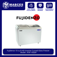 Fujidenzo 10 cu.ft HD Inverter Curved Glass Freezer IFSP-10GDF
