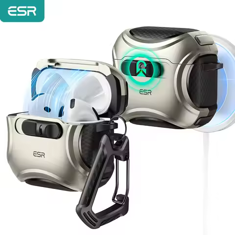 ESR for AirPods 5 Case (2026)&AirPods 4 Case (2024)Powerful Drop Protection Earphone Cover Compatibl
