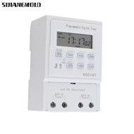 SIJIANGMOLD Programmable Timer, AC 220V 30A Digital Timer Switch, Smart Home 1W Power Microcomputer 