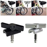 Amuzocity Folding Bike Hinge Clamp Hinge Clamp Plate Lightweight Stable Fixation High Strength Easy 