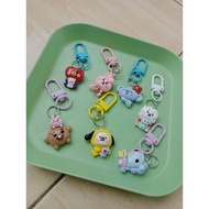 GANTUNGAN Bt21 Keychain bts Keychain KPop bts merchandise bt21