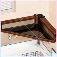 No-Drill Triangle Hanging Desk Organiser | Clip-On Office Cubicle Shelf | Multi-Functional File Docu