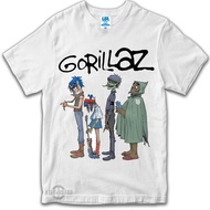 band GORILLAZ WHITE CLINT EASTWOOD Premium tshirt gorillaz