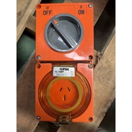(clearance) CLIPSAl 15amp AU 3pin  combination switch socket