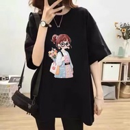 Oversized T-shirts Wanita Women's Distro T-shirts/ Oversized Streetwear T-shirts Distro T-shirt/ T-s