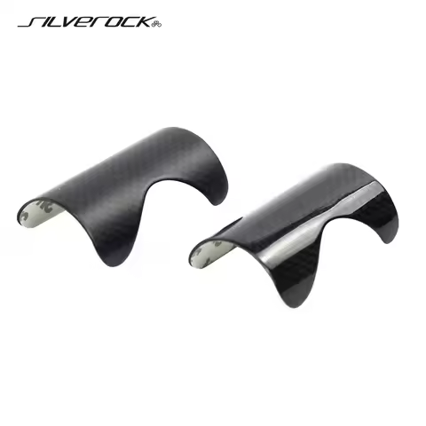 SILVEROCK Carbon Fiber Bottom Bracket Guard Protector Sticker Frame Stay BB Protect for Brompton 3Si
