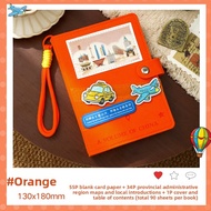 LFSHAONVXIN | Travel Stamping Booklet A5 Thick Blank Detachable