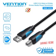 VENTION VAS-A16 USB PRINTER CABLE USB 2.0 A Male to B Male Black 1M 2M 3M 8M 10M