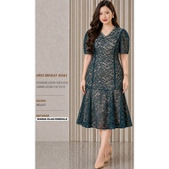 DF1 BRUKAT DRESS / CLOTHES CHURCH WEDDINGWanita