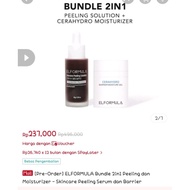 Bundle peeling serum & moisturizer elformula (READ DESCRIPTION)
