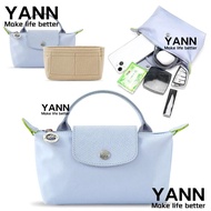 YANN1 Linner Bag, Portable Felt Insert Bag, Durable Multi-Pocket Travel Storage Bags Bag Organizer Longchamp Mini Bag