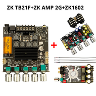 แอมป์จิ๋ว ZK TB21F แท้ บลูทู ธ 5.0 50W*2+100W บอร์ดขยายเสียงซับวูฟเฟอร์ แอมtb21f ซับวูฟเฟอร์ที่ขยายไ