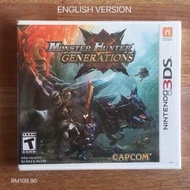 NEW ORIGINAL NINTENDO MONSTER HUNTERS GENERATION 3DS GAME CARD FOR 3DS GAME PLAYER CONSOLE (ENGLISH)