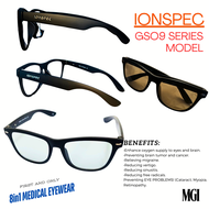 IONSPEC NANO SPEC GS09 ORIGINAL MGI MEDICAL EYEWEAR 2000 NEGATIVE IONSPEC EYEWEAR