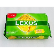 (19g x 10’s) Munchy’s Lexus Lemon Cream Sandwich Calcium Cracker Biscuit Halal