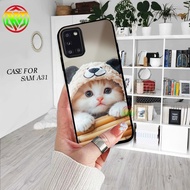 HP Real Case Samsung A31 Latest Motif - Case Shinyhp - New Glossy Case Samsung A31 Phone Case [CAT M