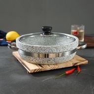 Natural Stone Pot Bibimbap Fish Plate Cooking Special High Temperature Resistant Ready