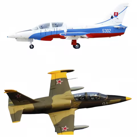 Freewing Electric RC 80 jet Plane 80mm EDF L-39 Albatros Plane 6s PNP or Kit+Servo Retractable LG Ai