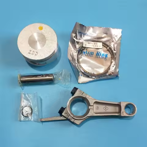 GX100 CONNECTING ROD PISTON PISTON RING FOR HONDA GX100 98cc 3HP JUMPING JACK CONROD WATER PUMP AIR 