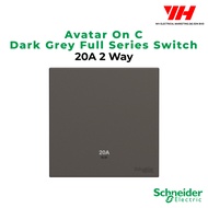 Schneider Electric Avatar On C 20A 1Way | 2 Way Switches (White/Dark Grey/Wine Gold)