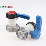 [linshgjkuS] IBC Tank 1000L DN50 75Mm Liter 62Mm To Export Male 2 Inch Butterfly Valve Switch [NEW]