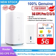 5G CPE Pro WiFi Router H312-371 LTE Cat19 Gigabit CPE router B818-263 full band 4G 5G WiFi 6 Wireles
