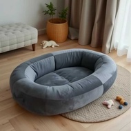 Plush 170cm Thickened Large Adult Kennel Inflatable Liner Deflatable Foldable Cat Dog Bed
