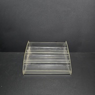 3-tier spice rack - ACRYLIC medicine rack 3-tier multi-purpose ACRYLIC shelf/