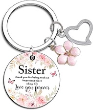 Sister Gifts from Sisters Big Little Sister Birthday Gift for Women-Unique Soul Sister Gifts Ideas f